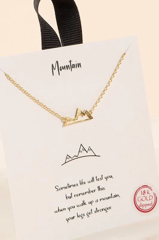 Mountain Necklace
