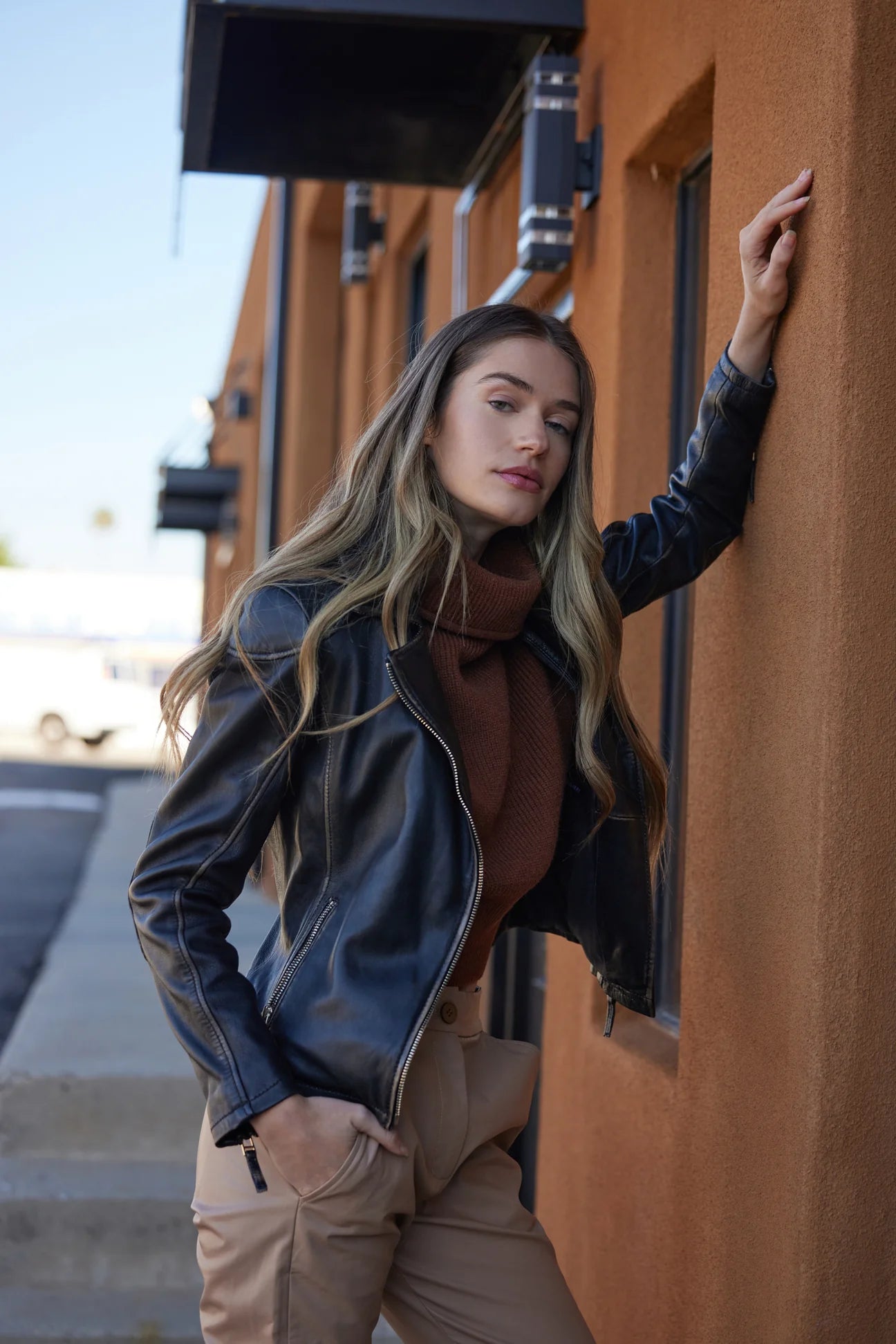 Peggy Leather Jacket