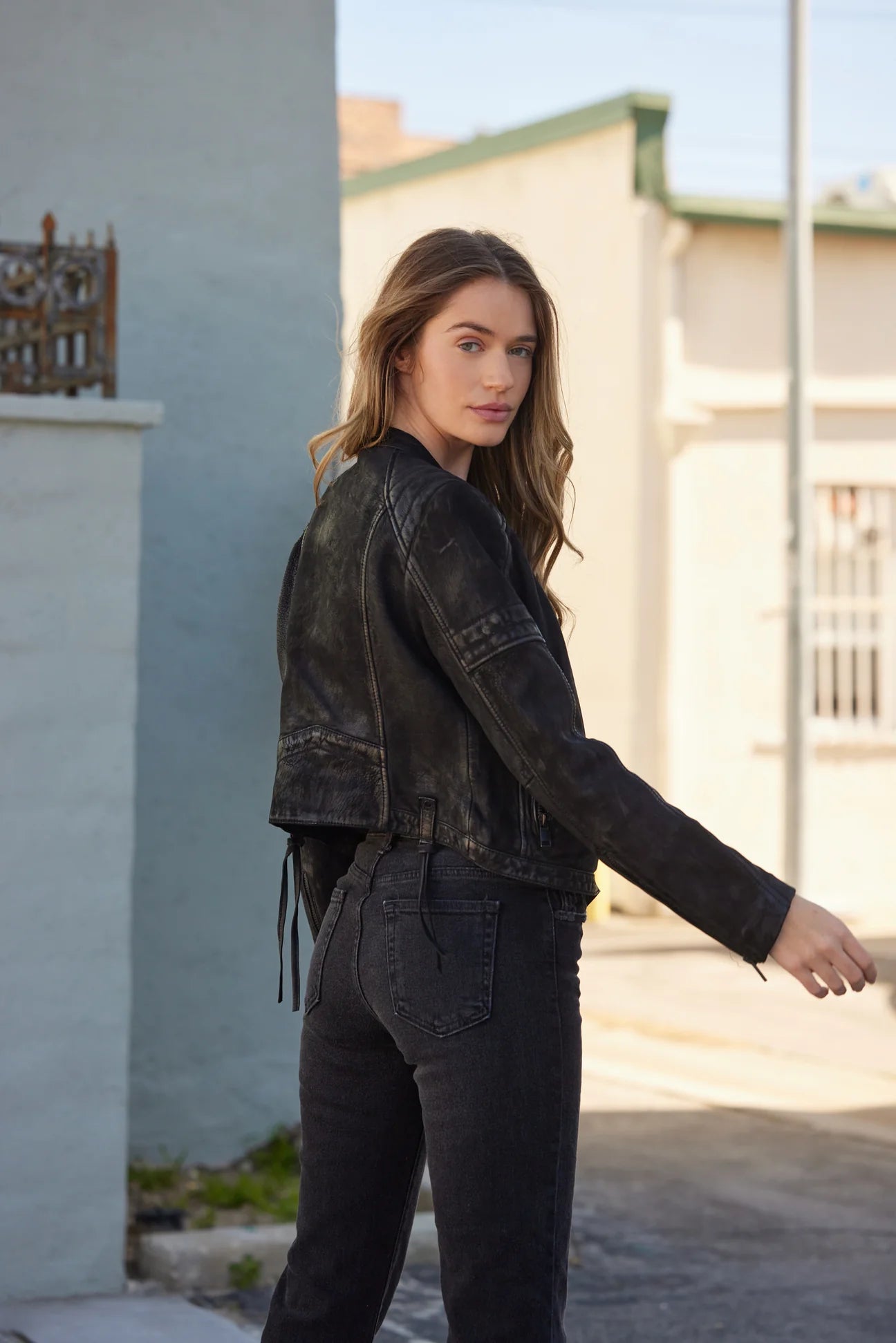 Amyna Leather Jacket