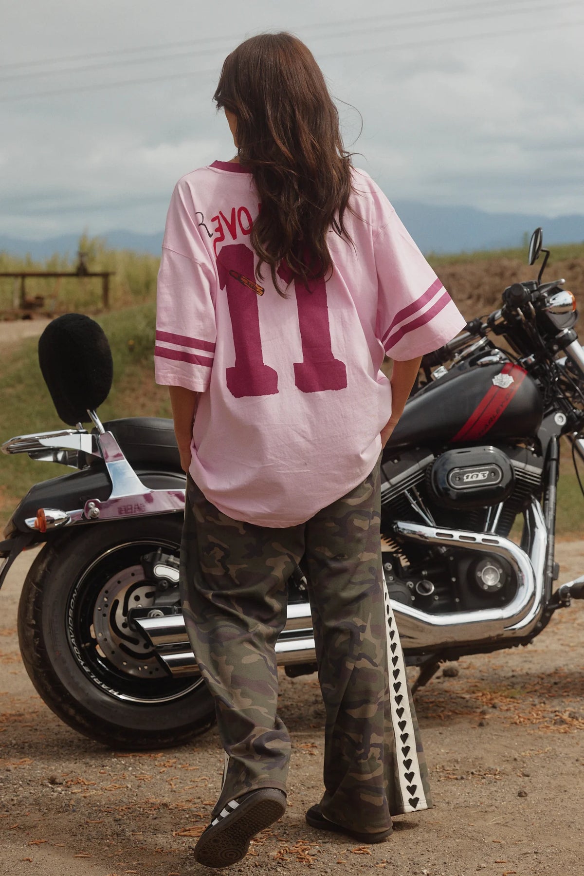 The Raving Hearts Pants Camo