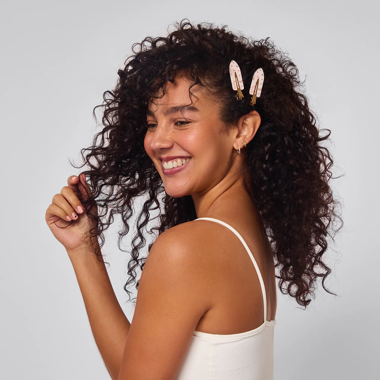 Creaseless Clips Cherry Print