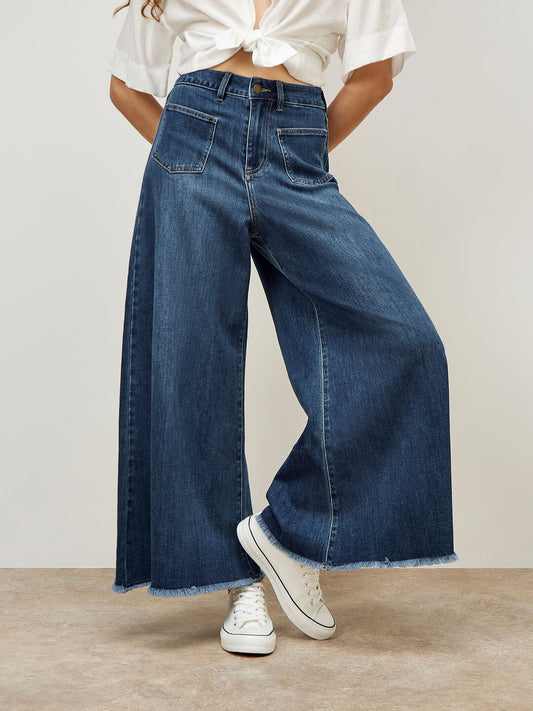 Giana High Waist Palazzo Jeans