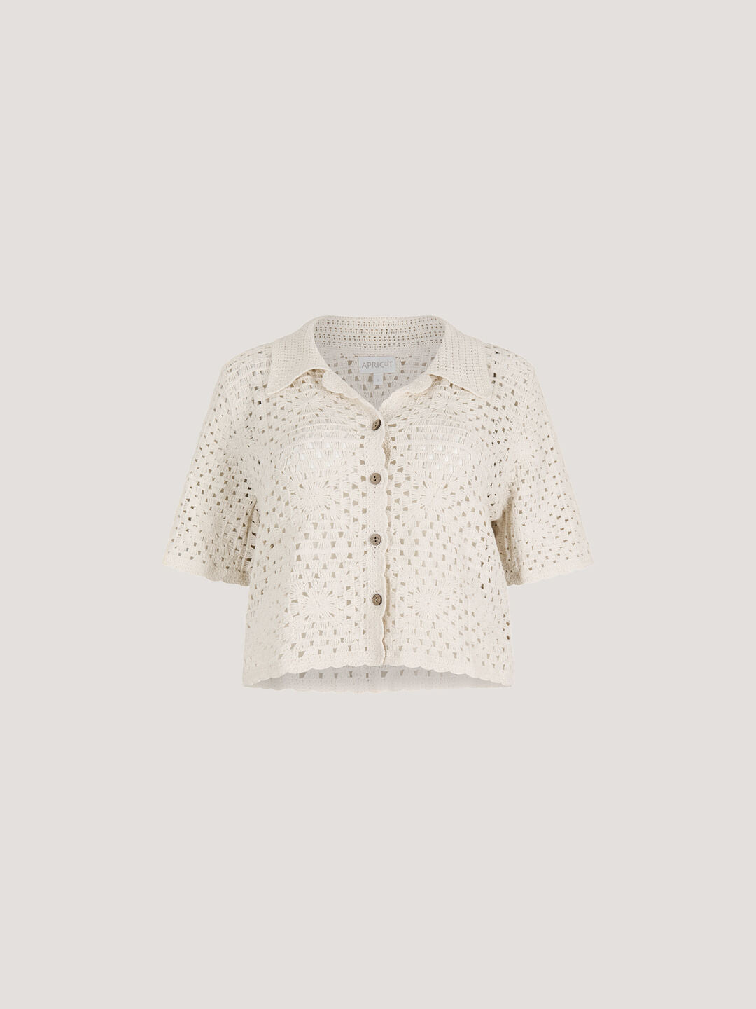 Floral Cotton Crochet Top