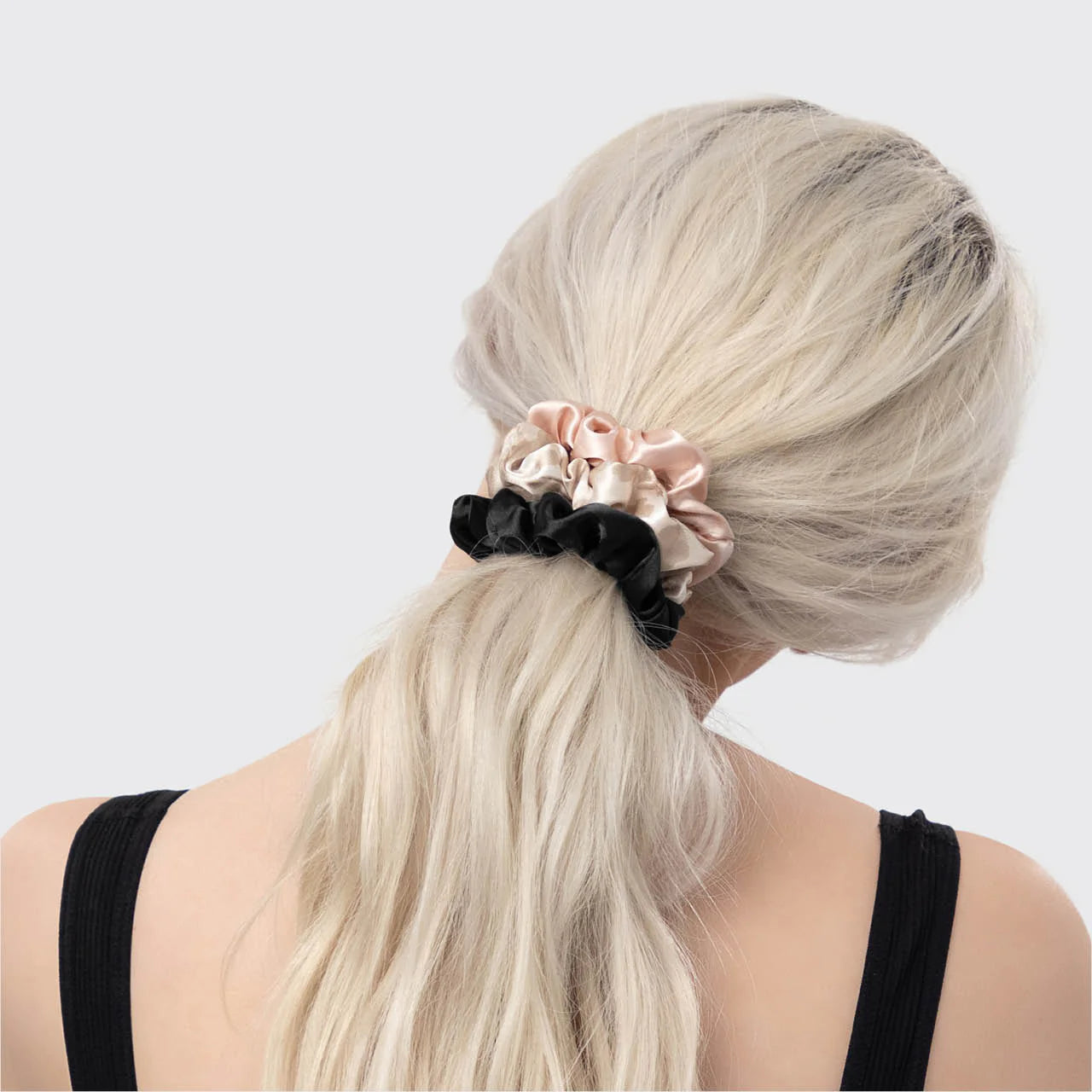 Satin Sleep Scrunchies- 5 piece