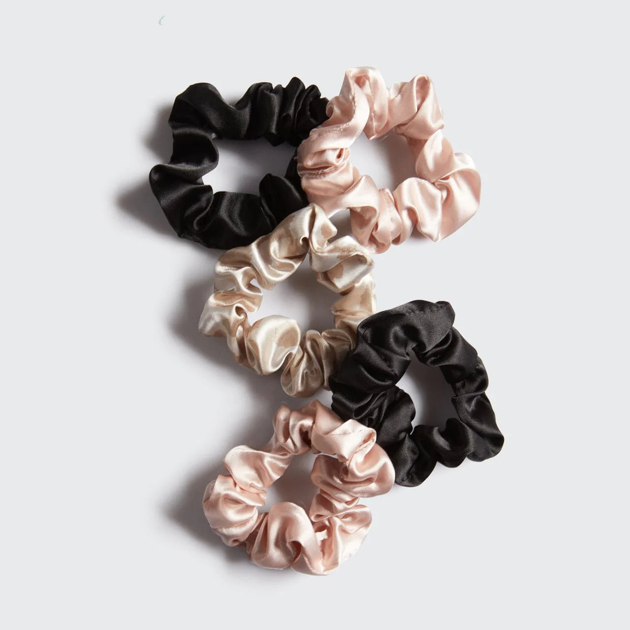 Satin Sleep Scrunchies- 5 piece