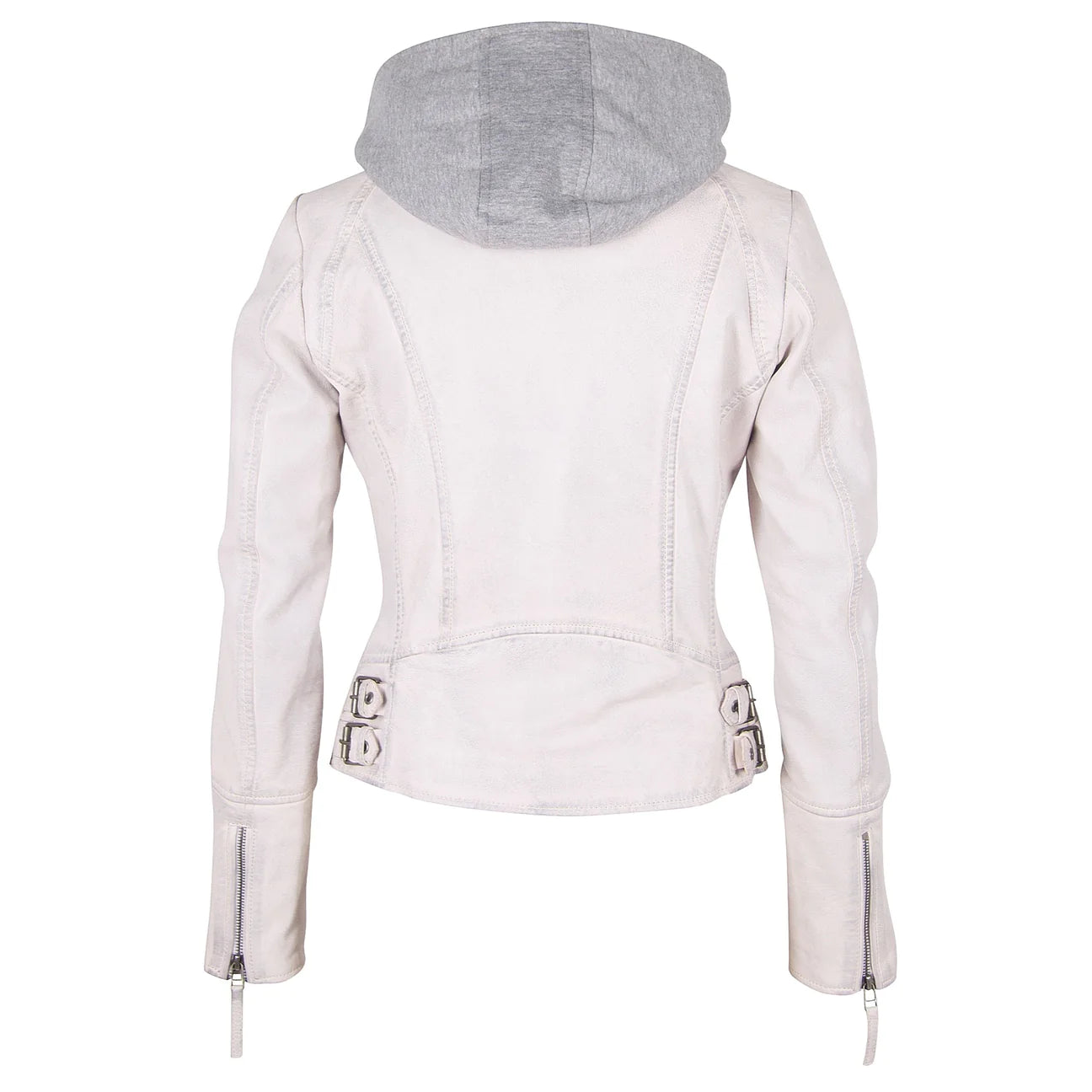 Nola Hooded leather