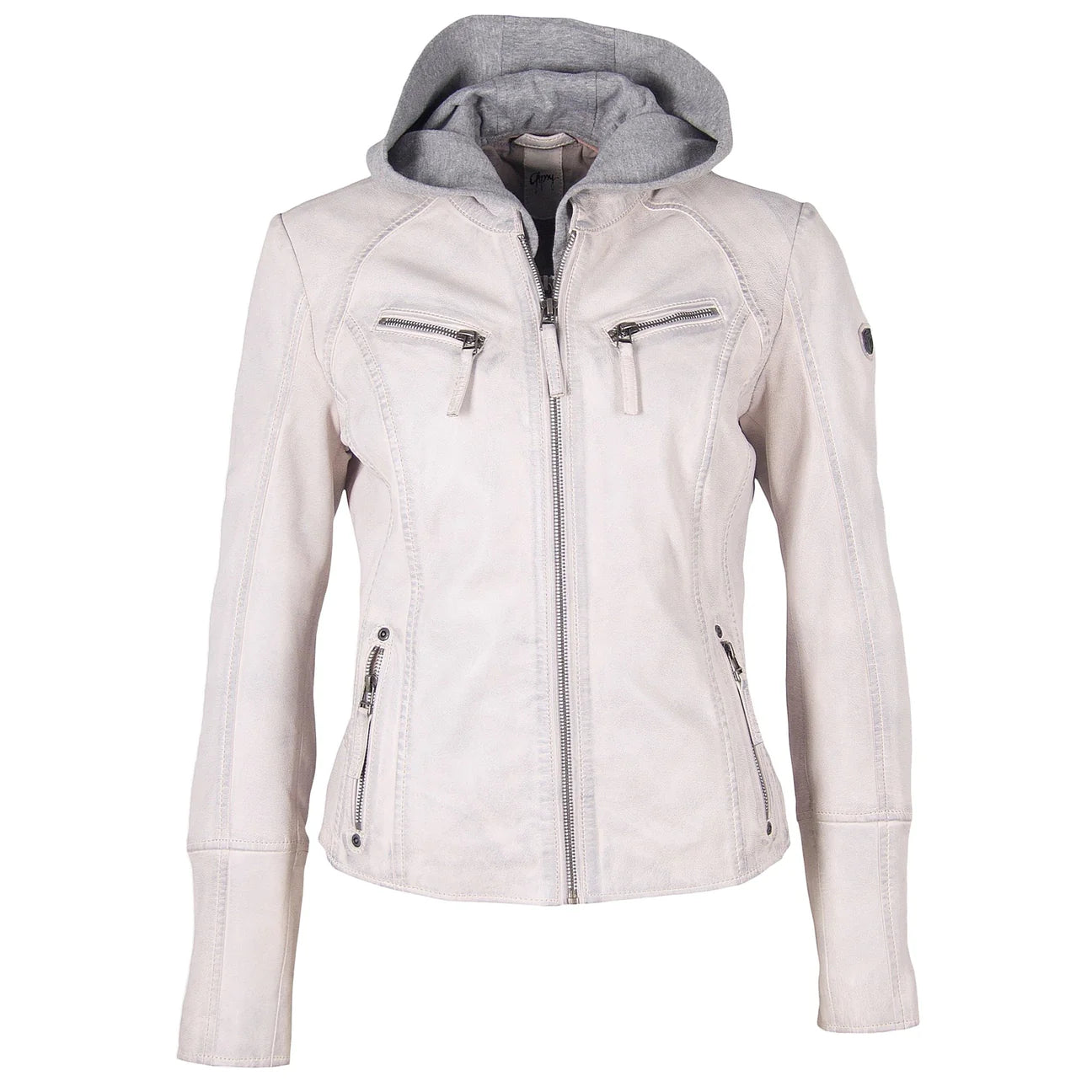 Nola Hooded leather