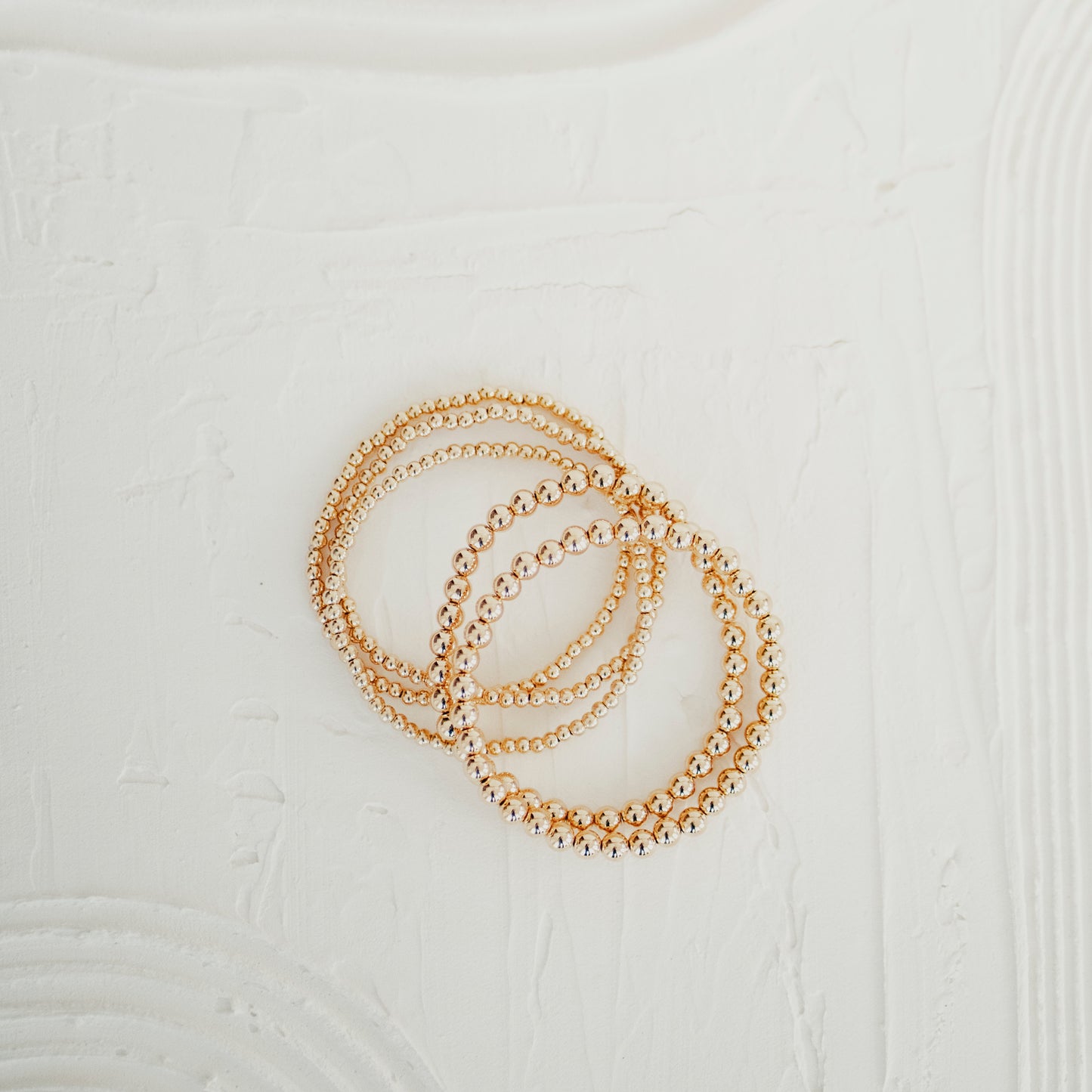 Gold Filled 5 Stack Bracelet