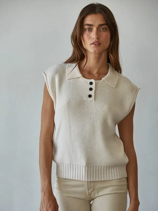 Ribbed Vest Top
