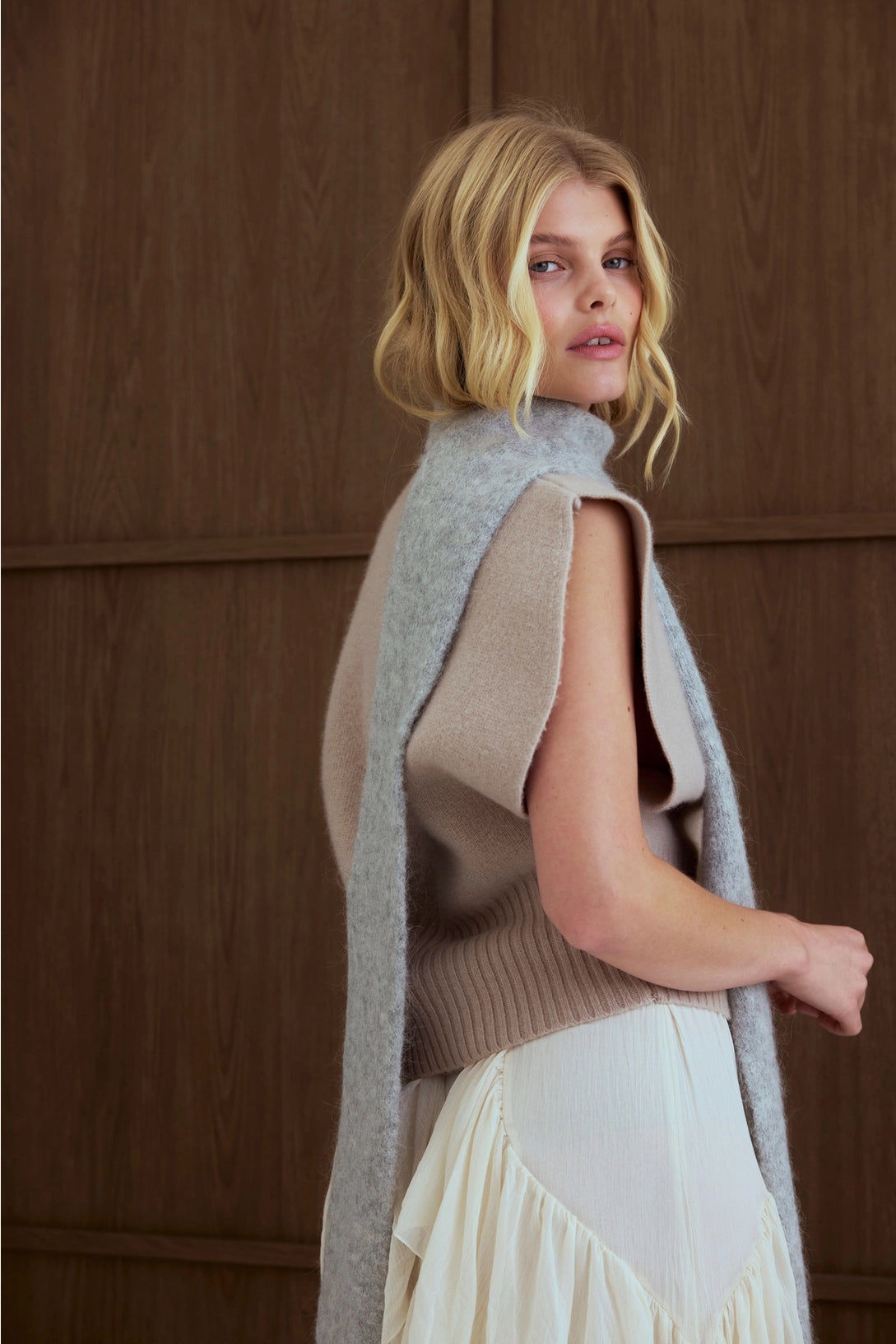 The Alpaca Skinny Scarf