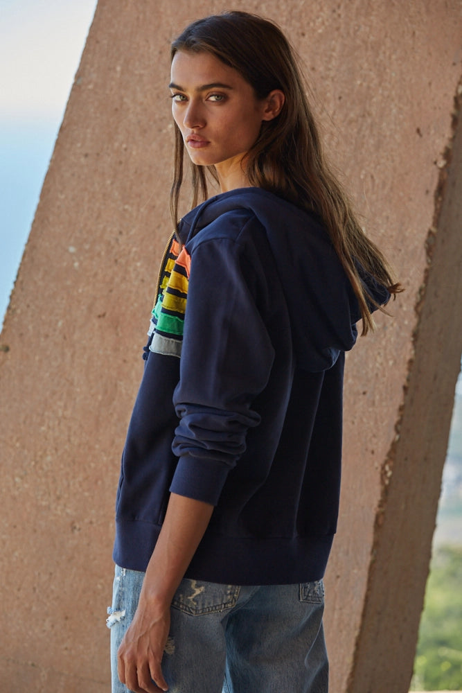 Counting Rainbows Zip Up Hoodie