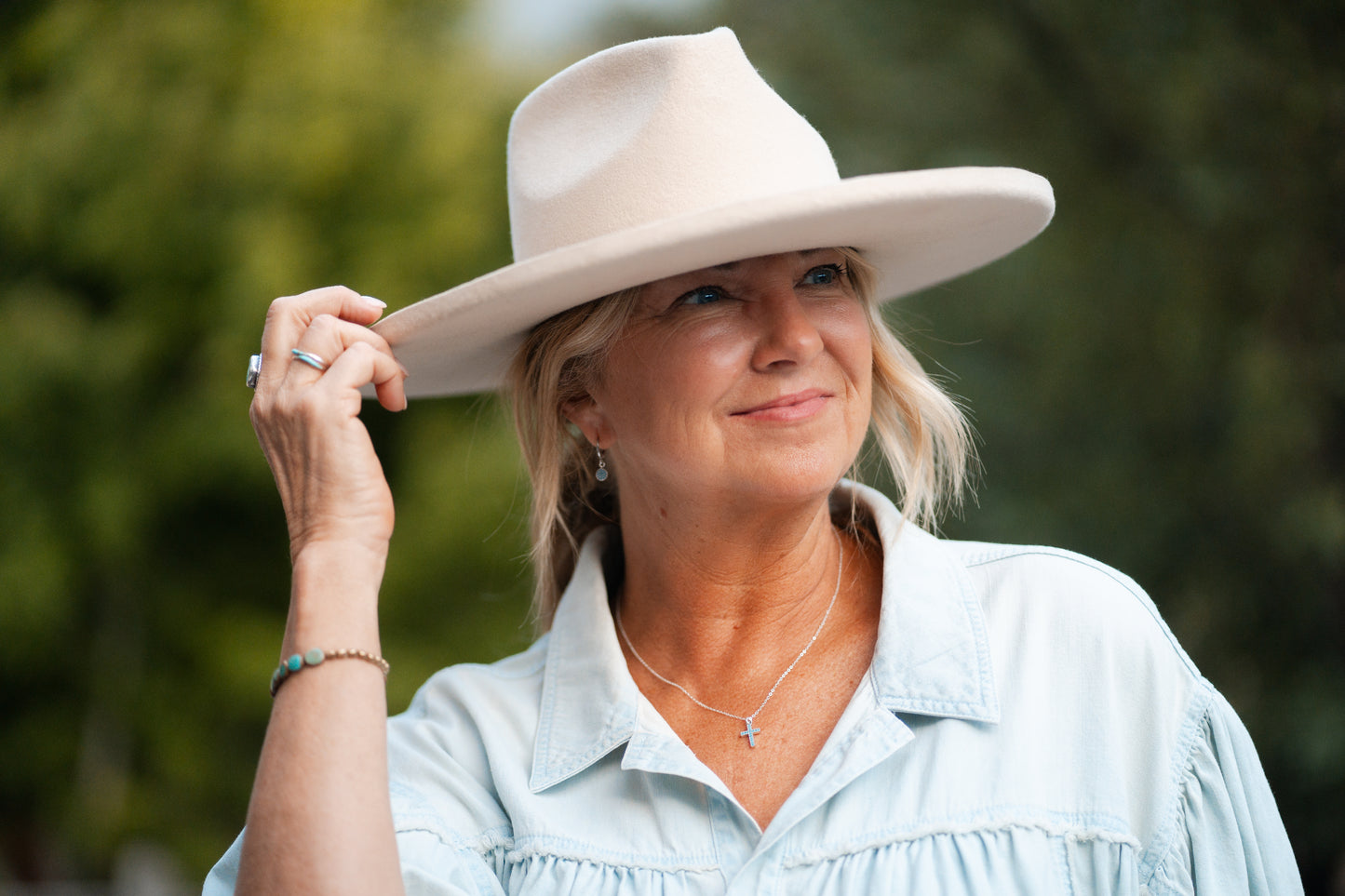 Stevie Cross Necklace