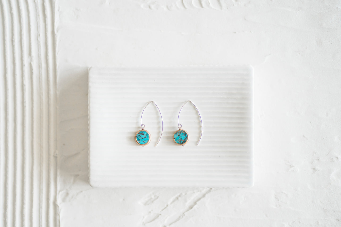 Veda Mosaic Turquoise Earring