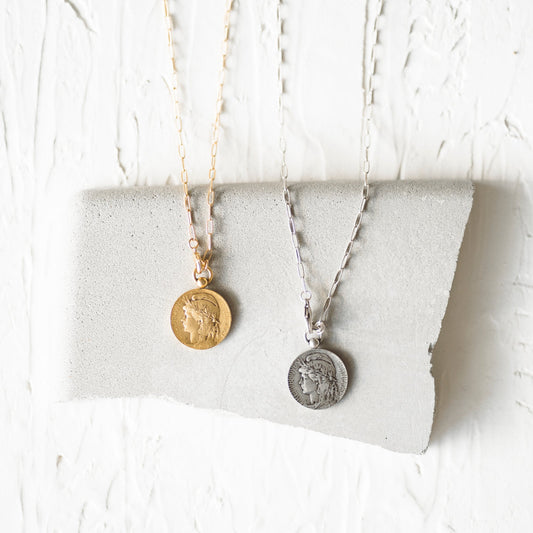 Carson Coin Necklace