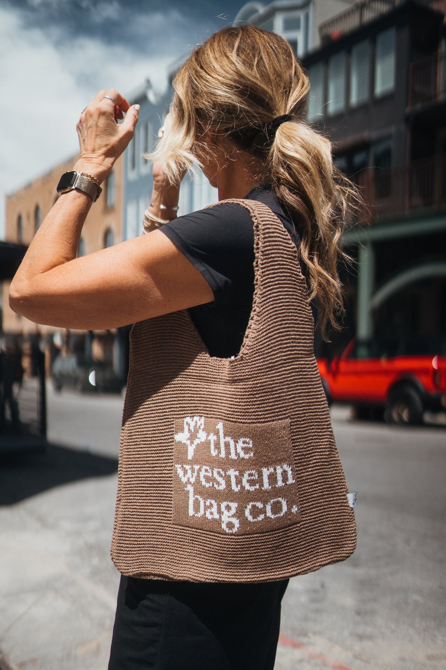 The Lasso Knit Tote
