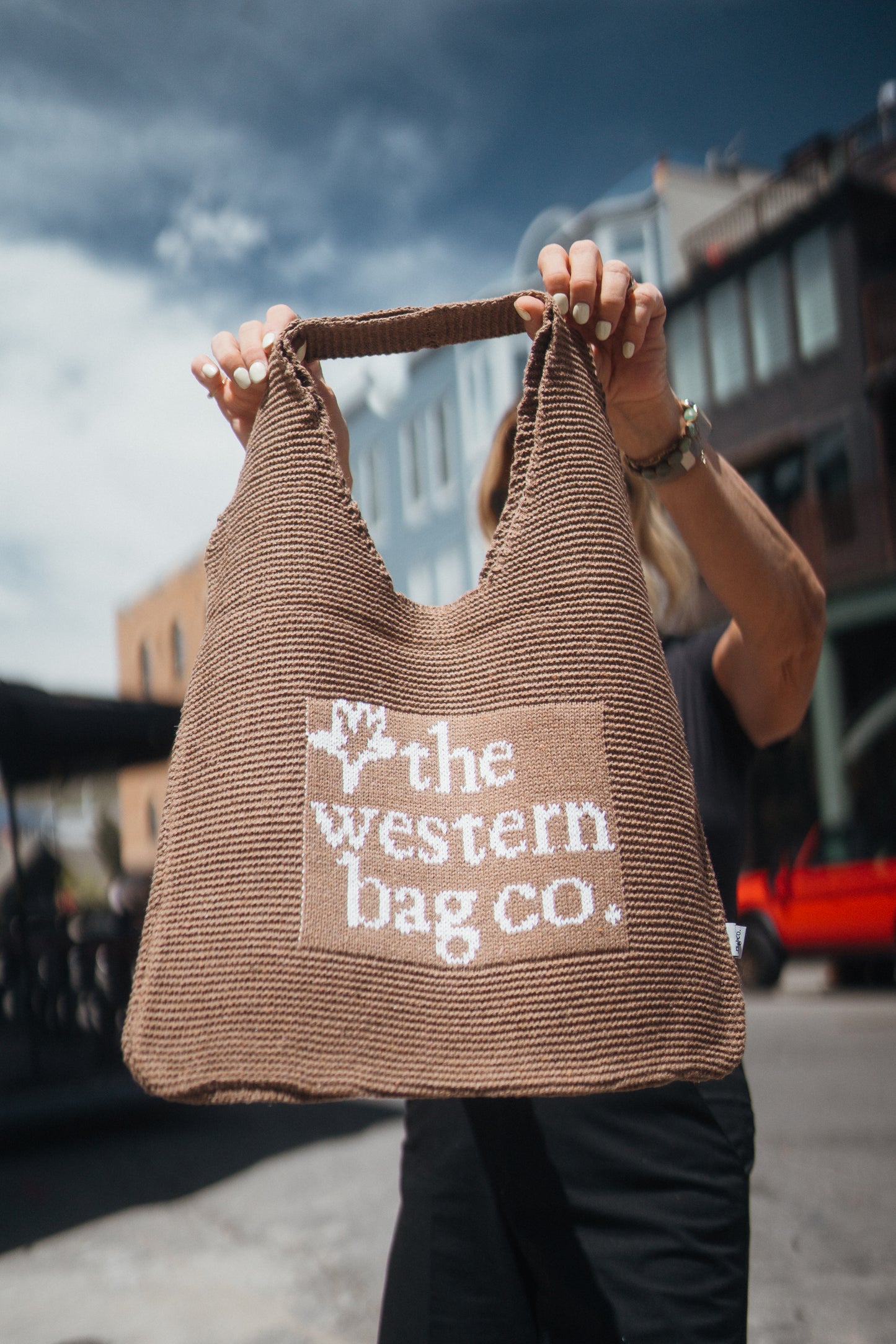 The Lasso Knit Tote