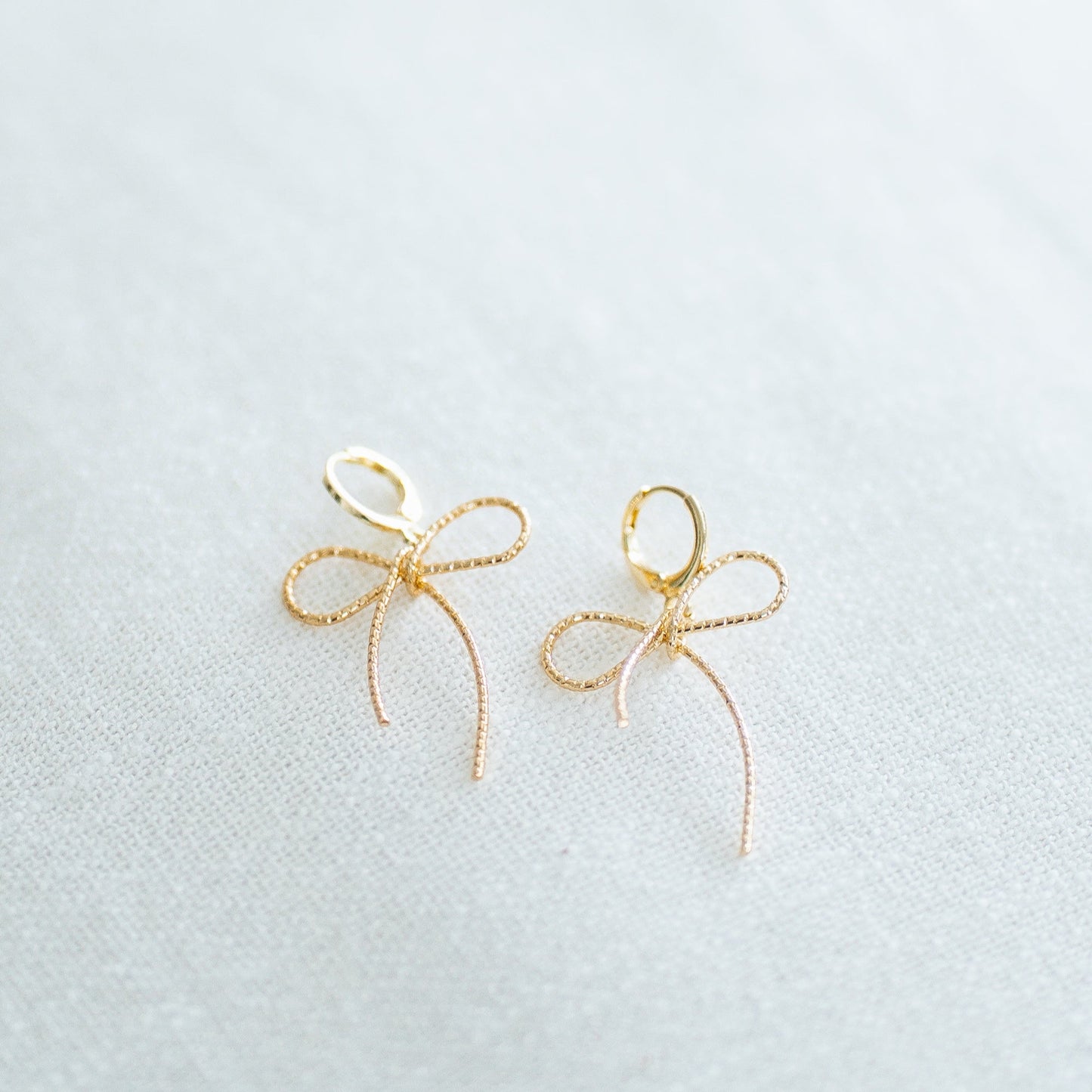 Audrey Bow Earrings