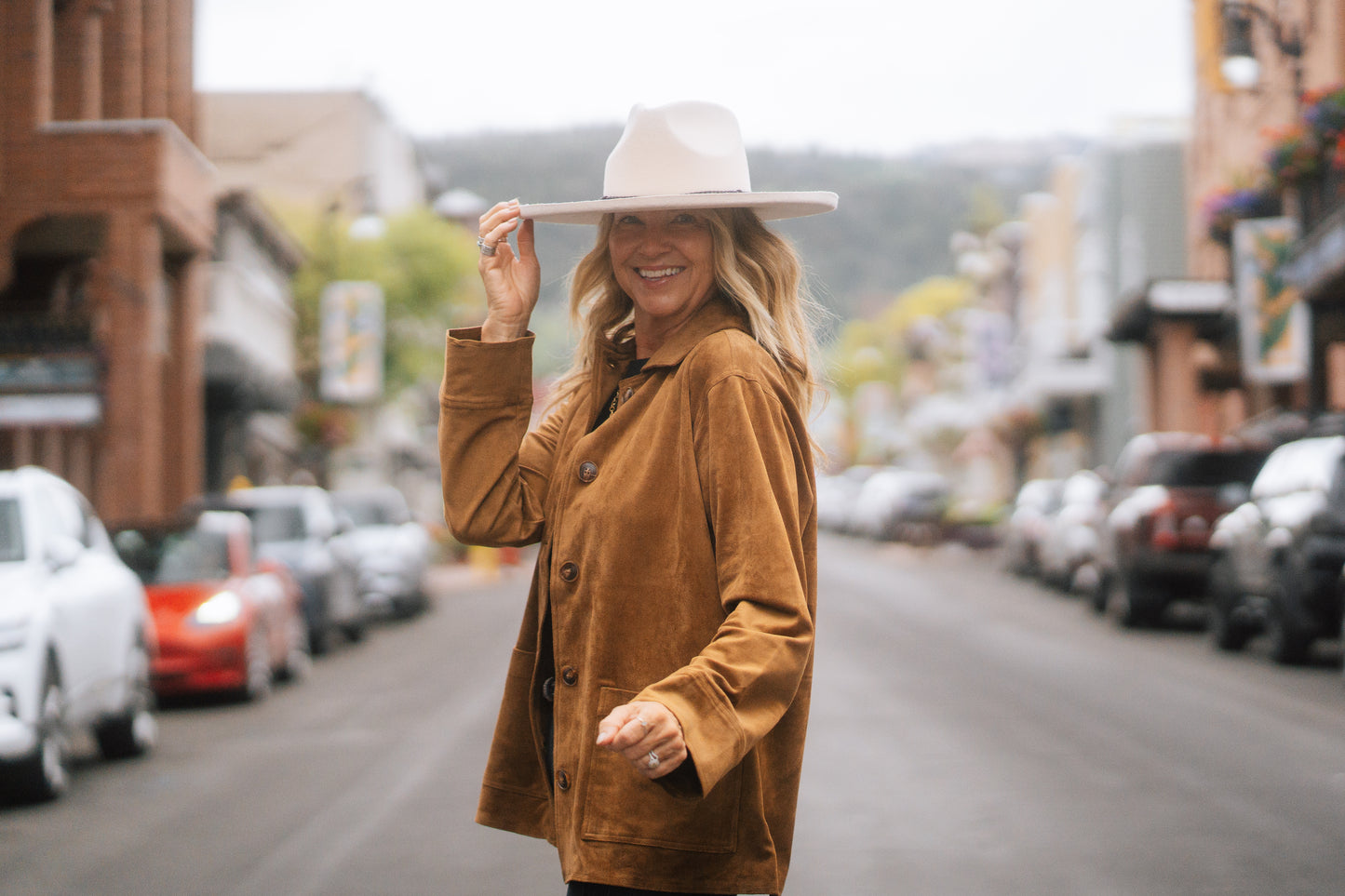 Suede Trucker Jacket