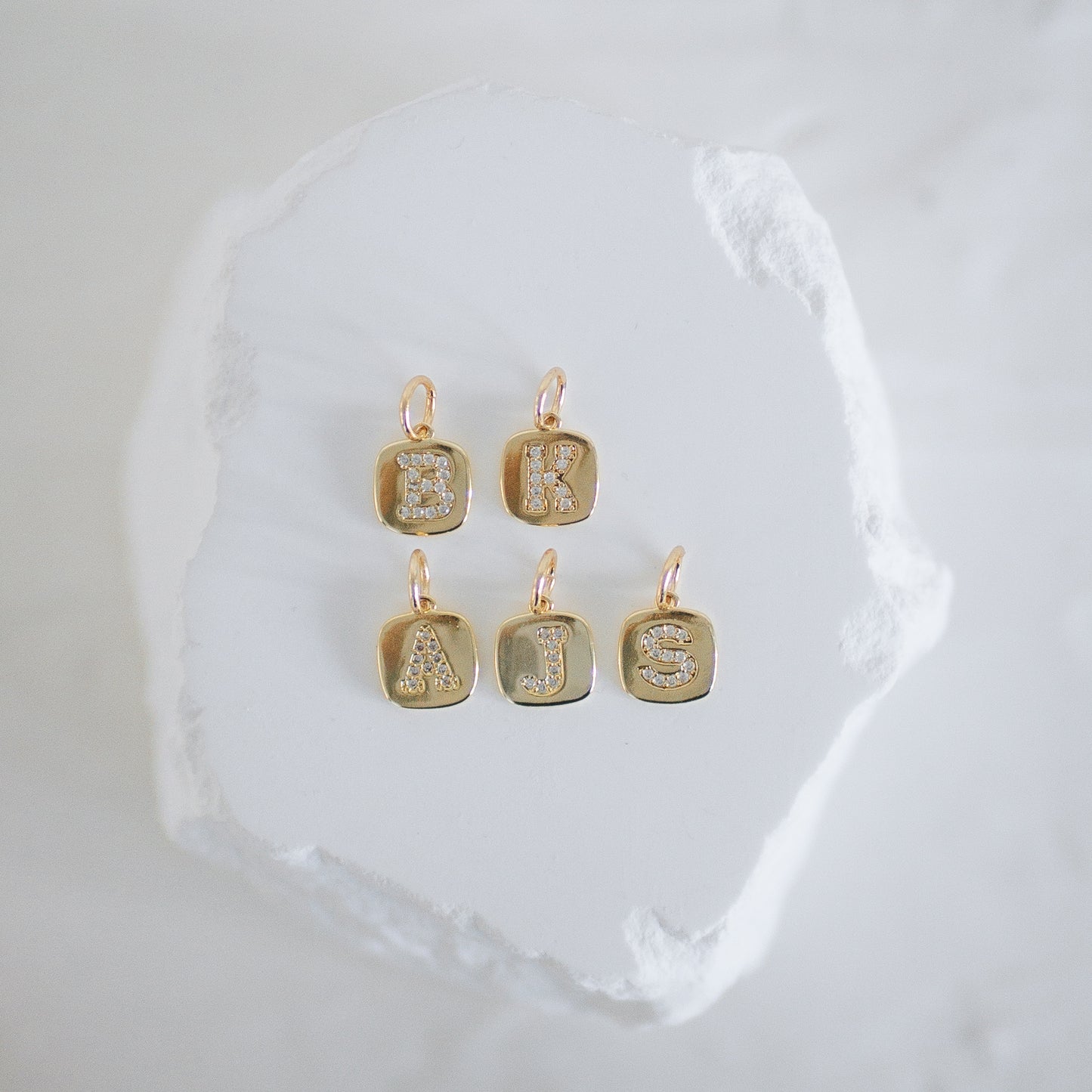 Leah Initial Charms