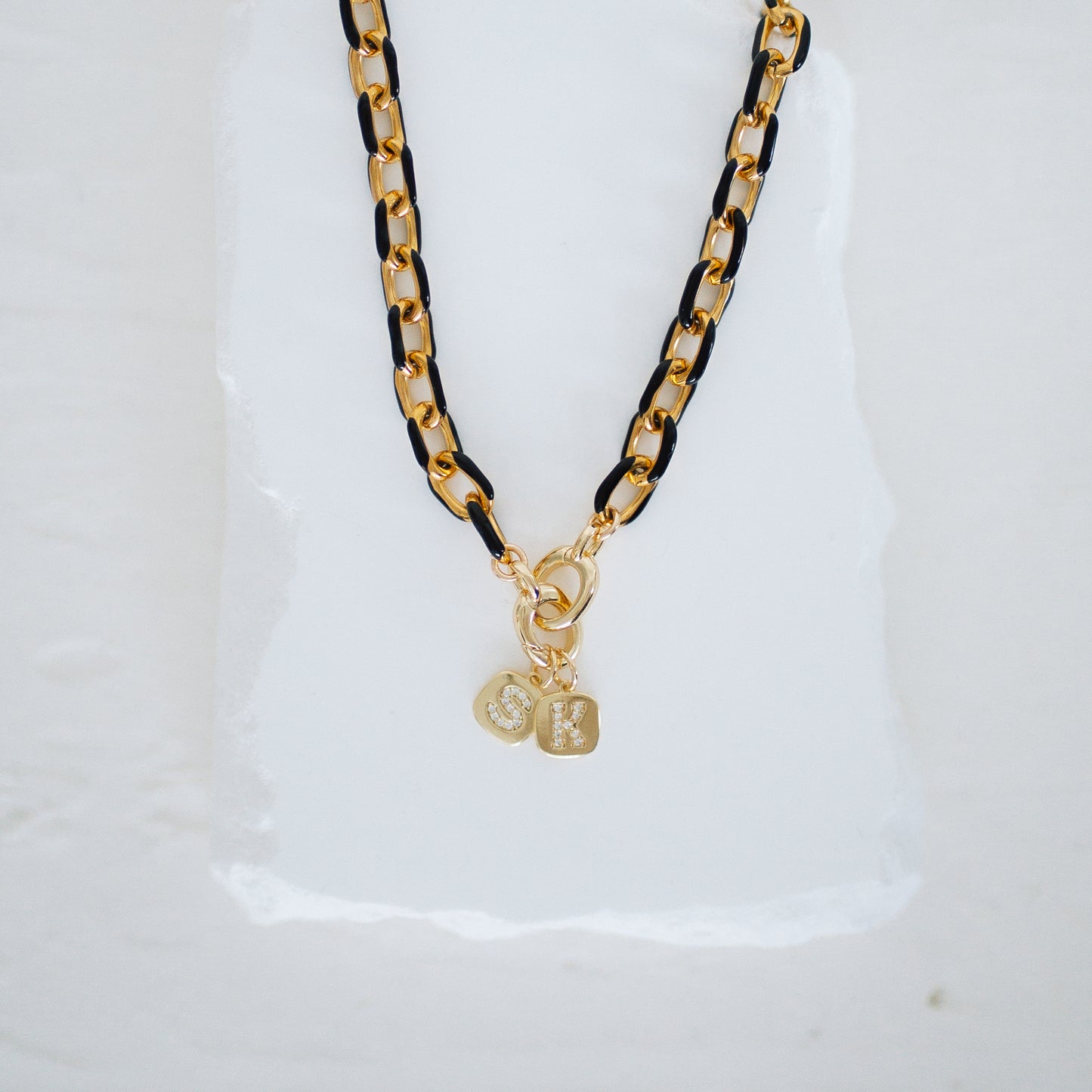Leah Initial Charms