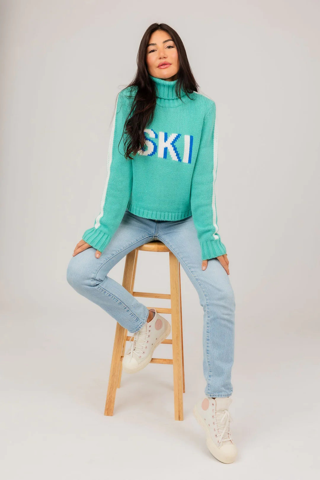 Retro SKI Turtleneck Sweater