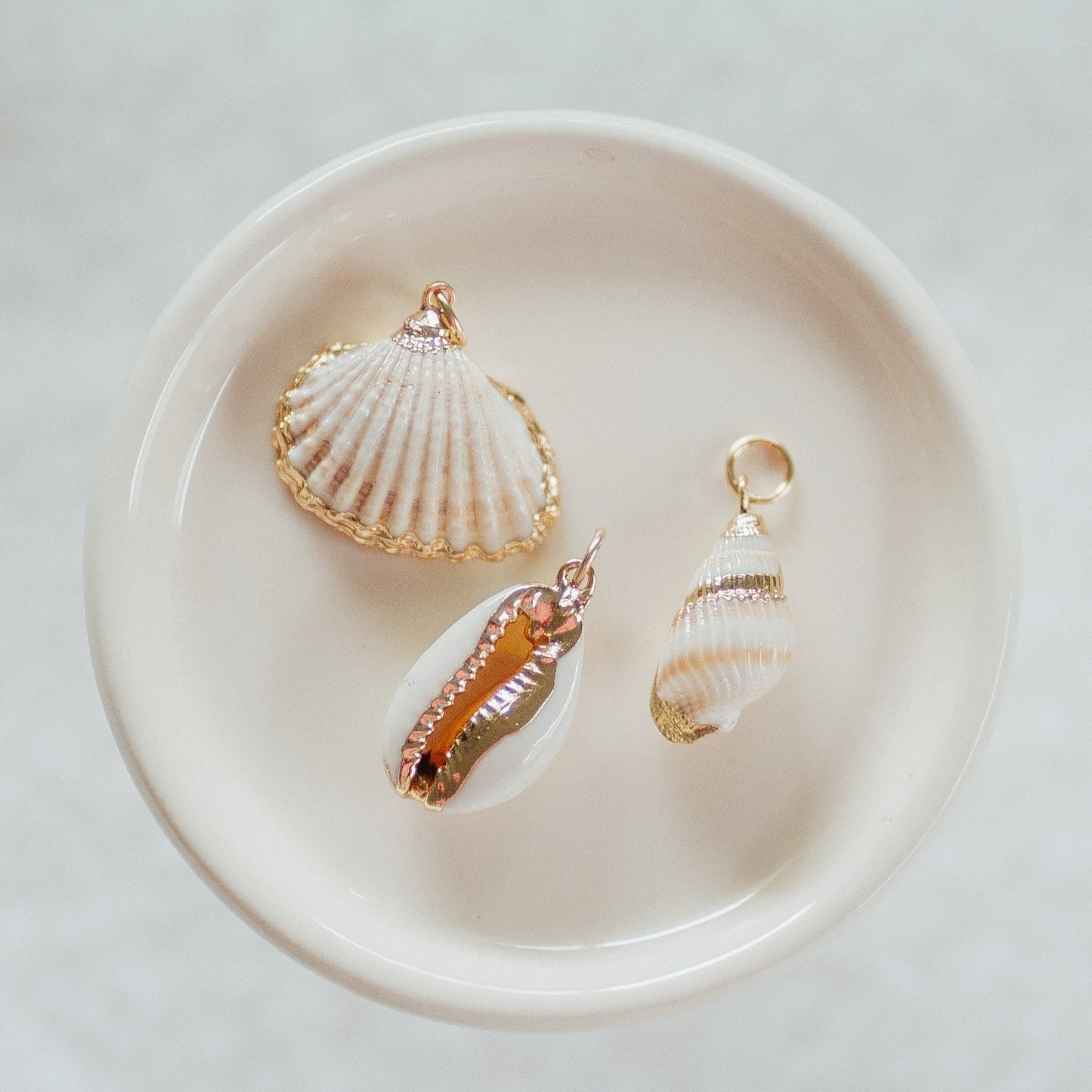 Seashell Charms