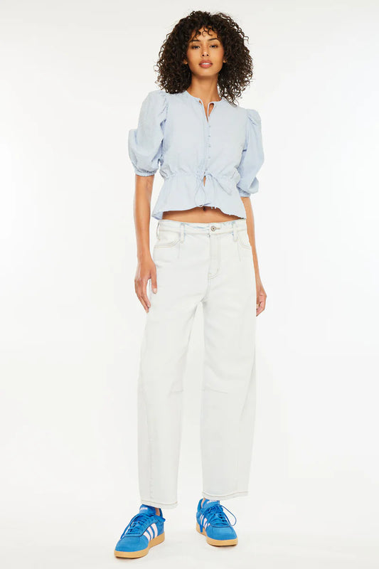 Low Slung Horseshoe Jeans
