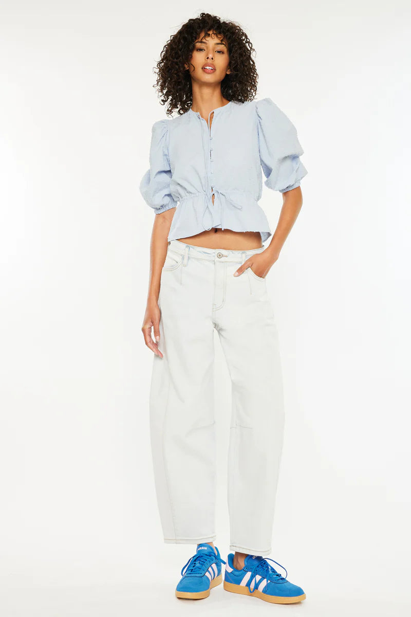 Low Slung Horseshoe Jeans