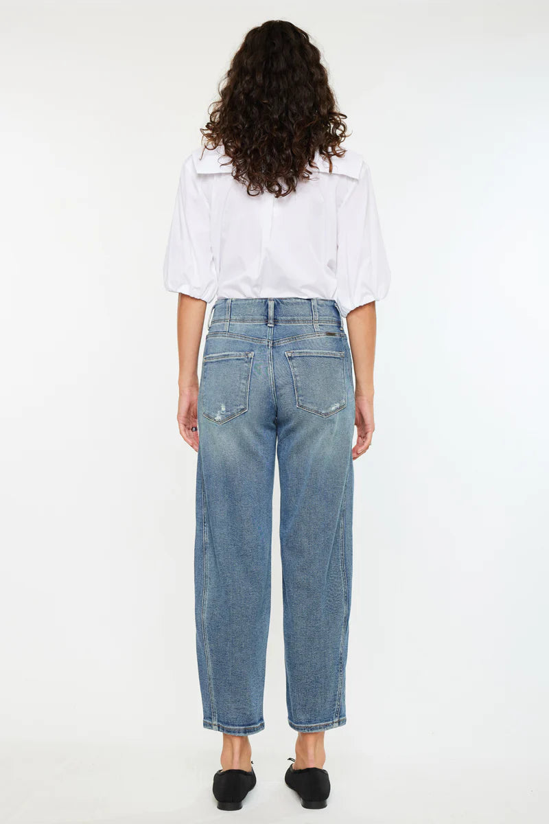 Jane Ultra High Rise Slim Barrel Jeans