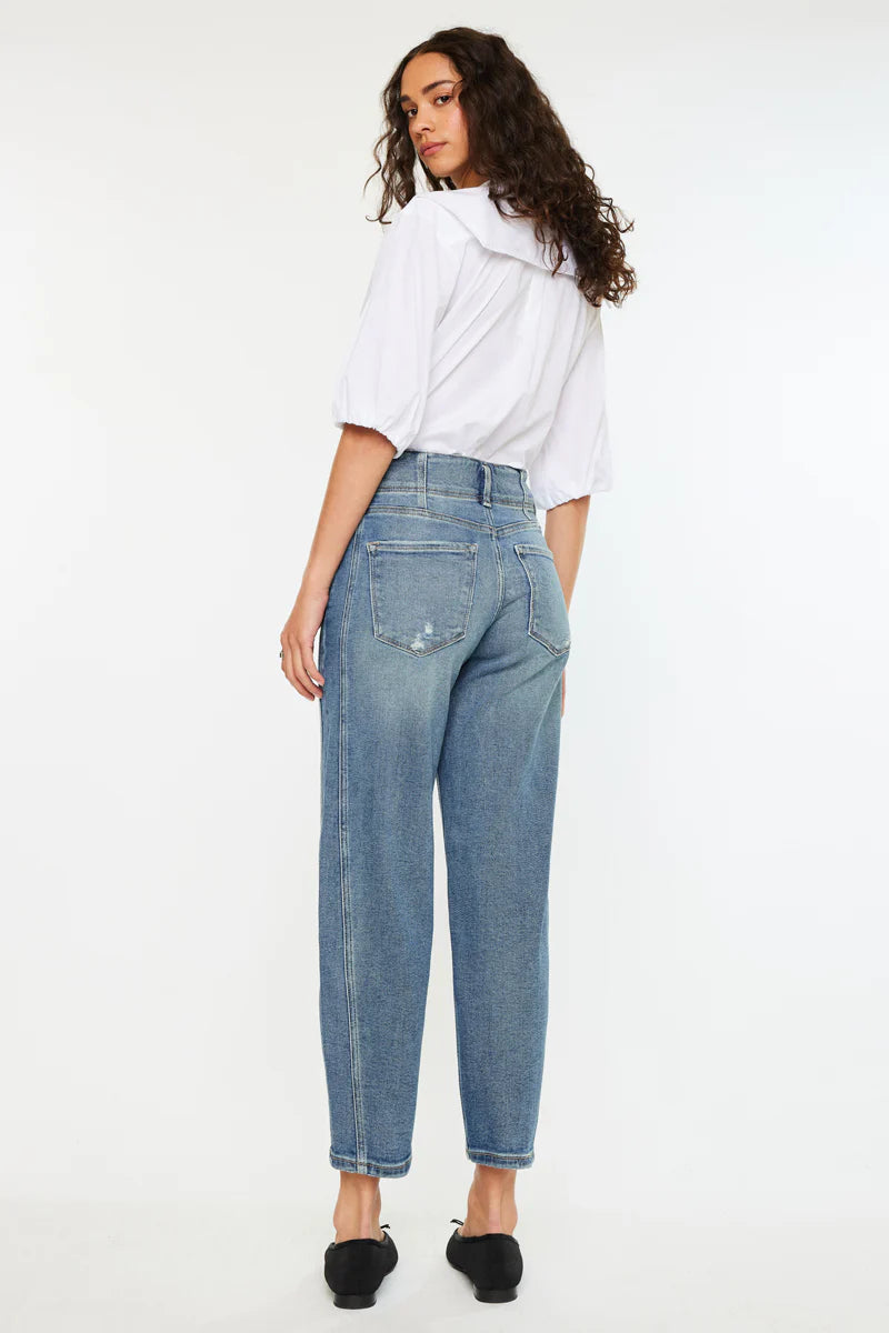 Jane Ultra High Rise Slim Barrel Jeans