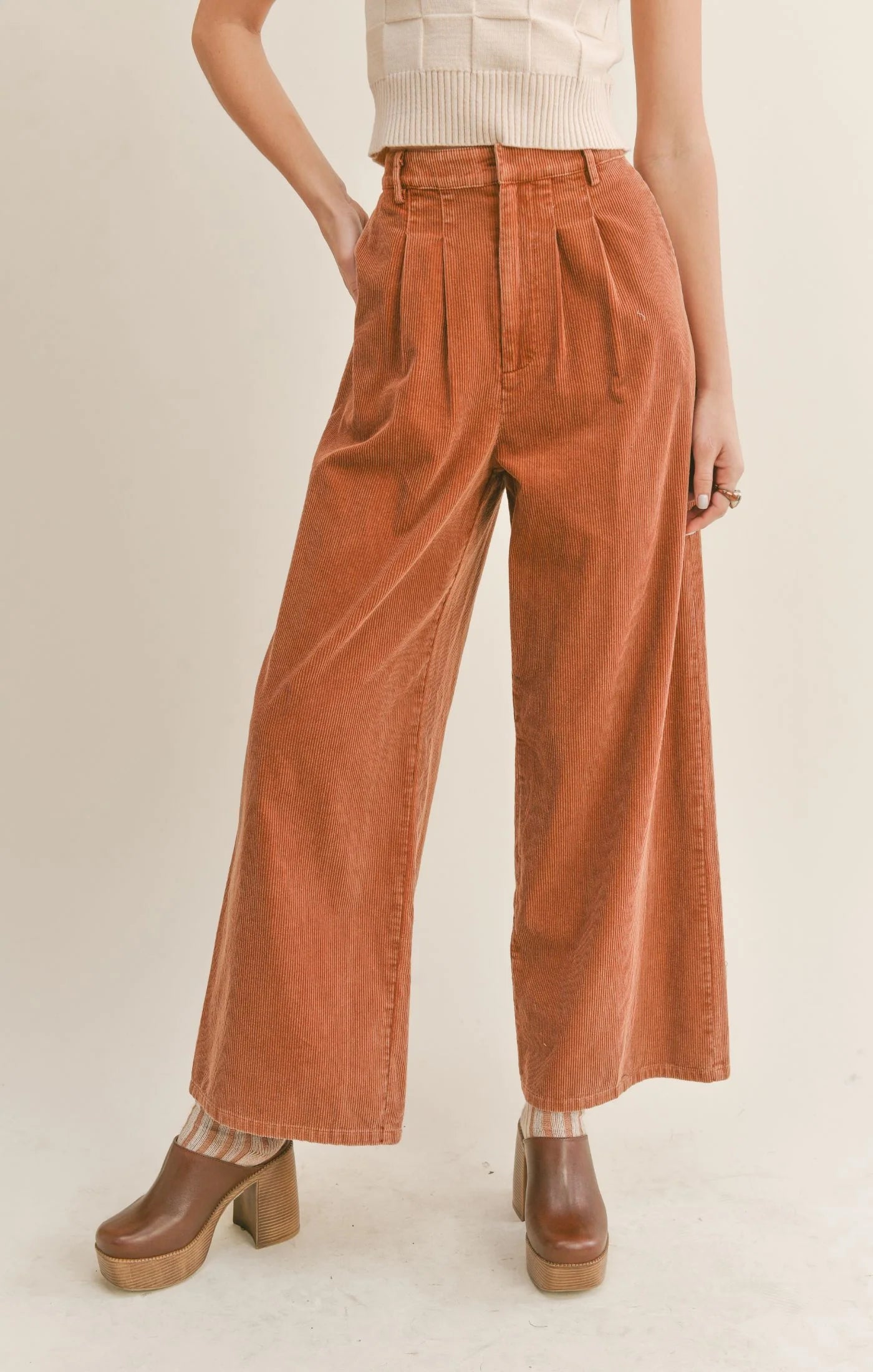 Kahlo Washed Cord Pants