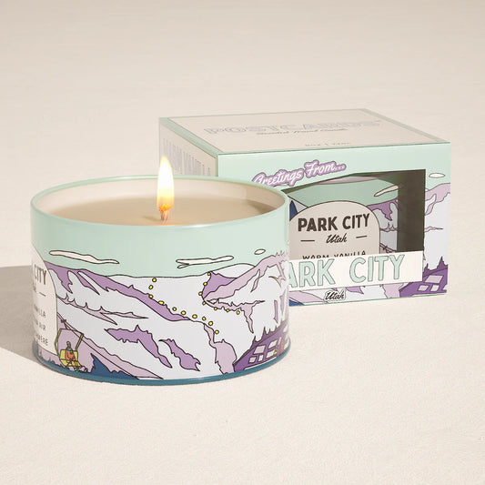 Postcard Candle