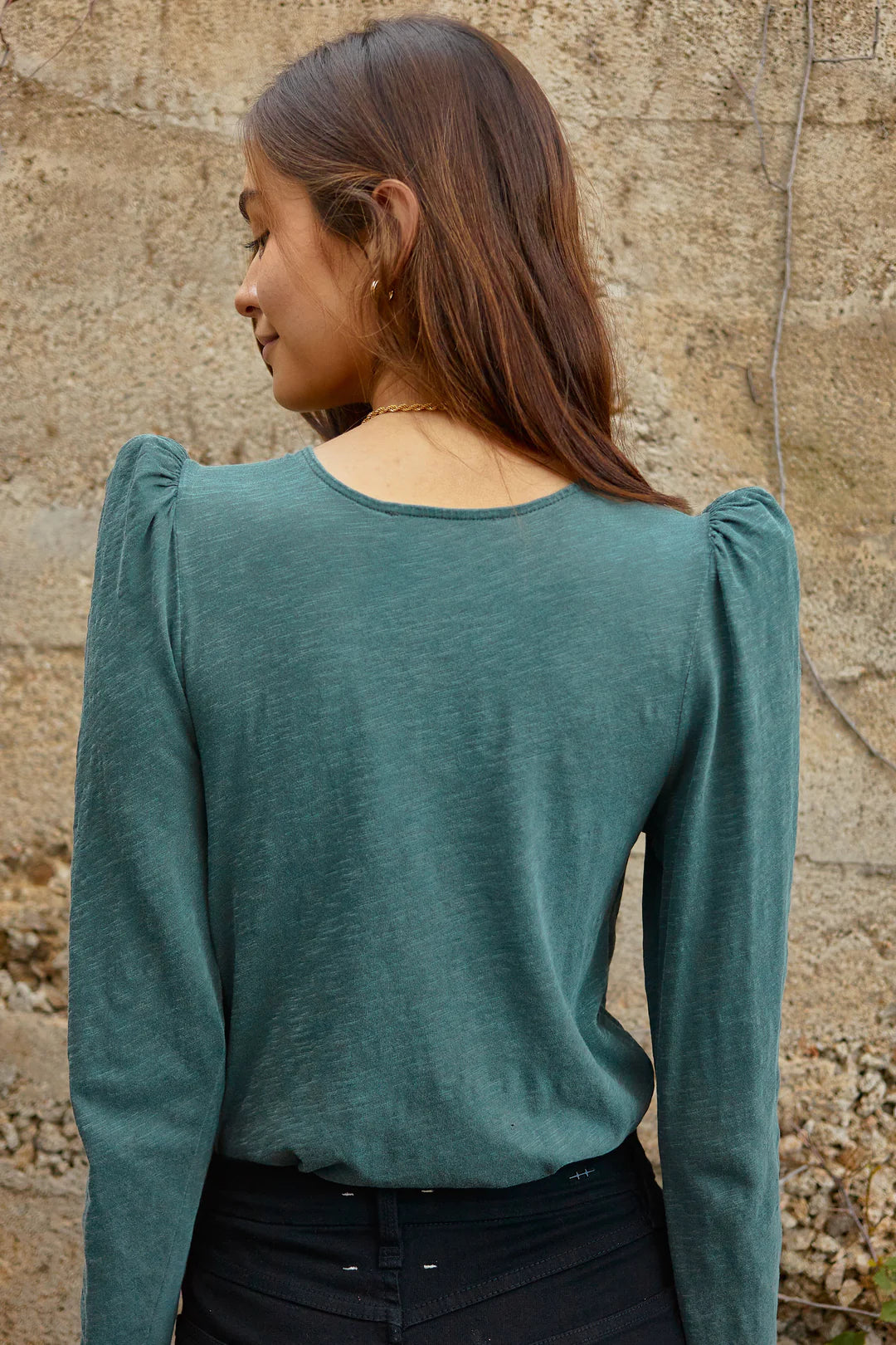 Bianca Puff LS Top