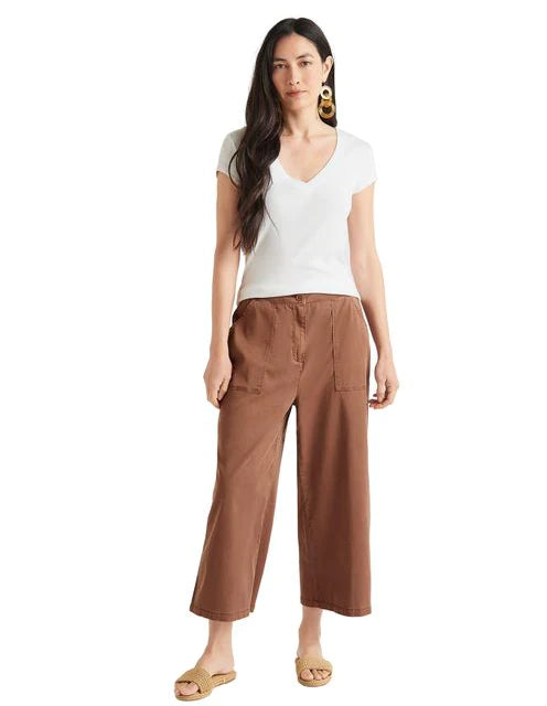 Margaret Wide Crop Trouser