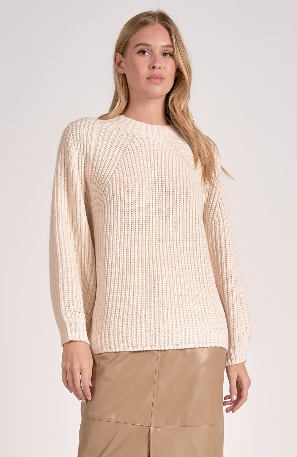 Ribbed Knit Cozy Sweater