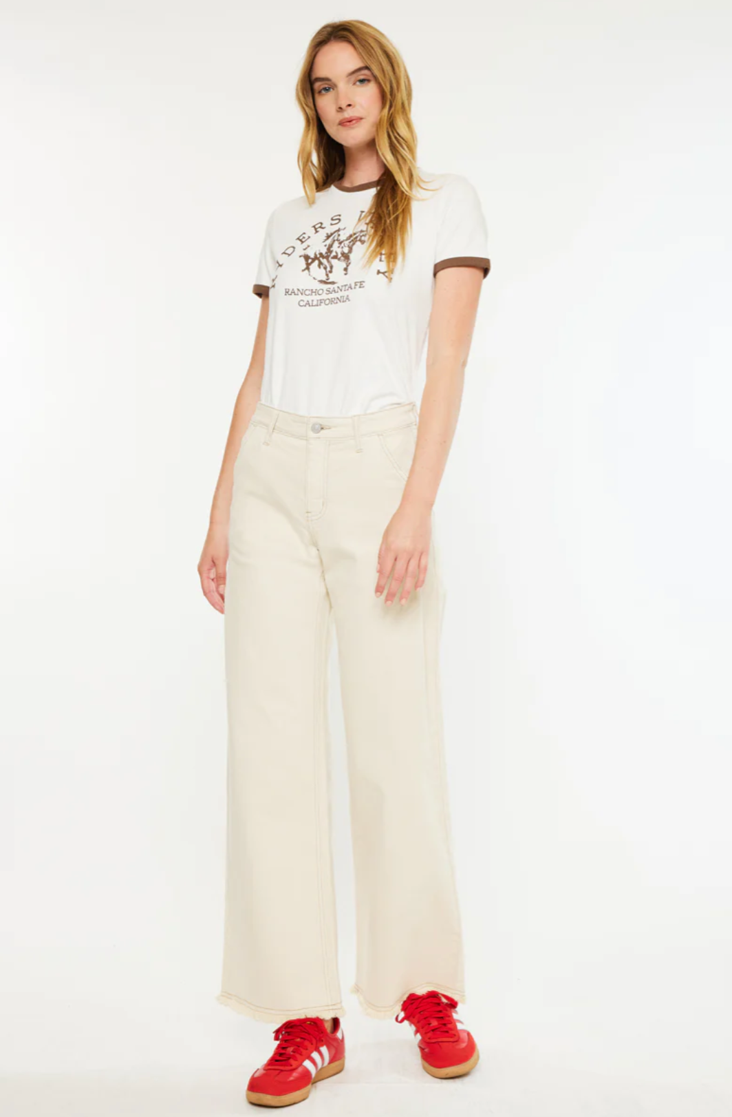Grace High Rise Wide Jeans