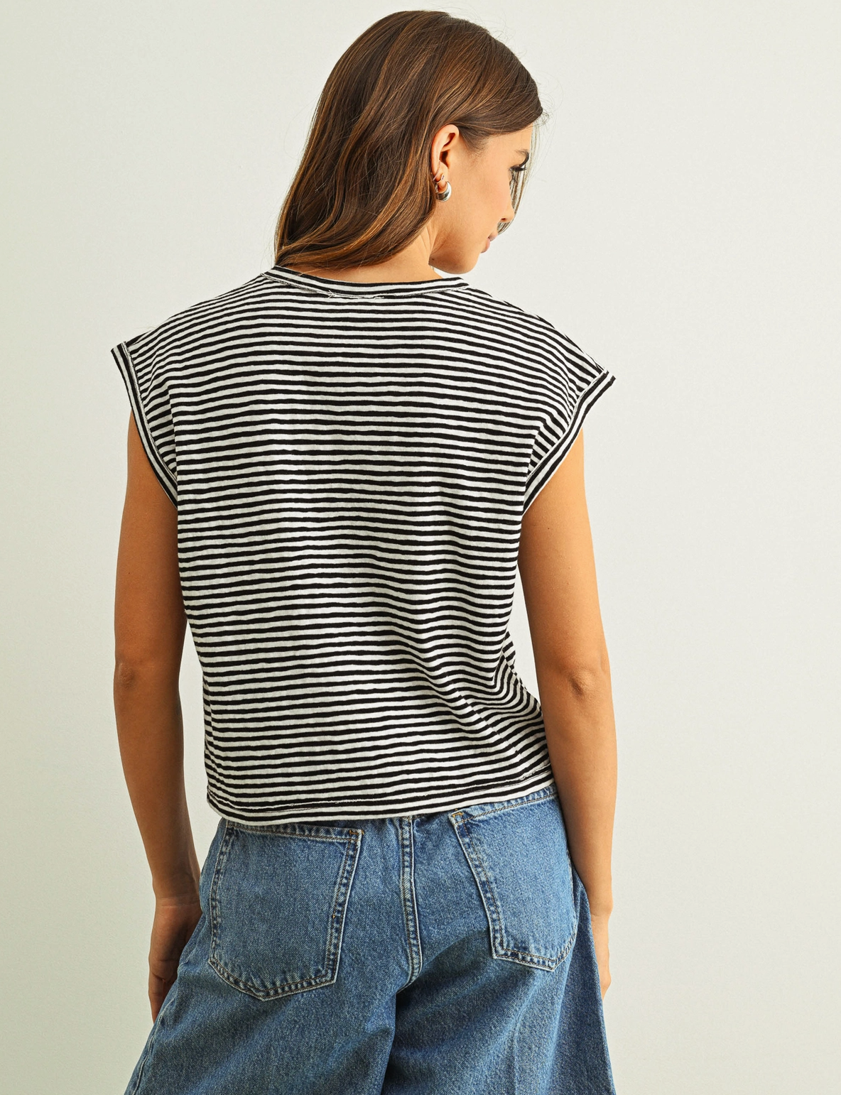 Stripe Slub Top
