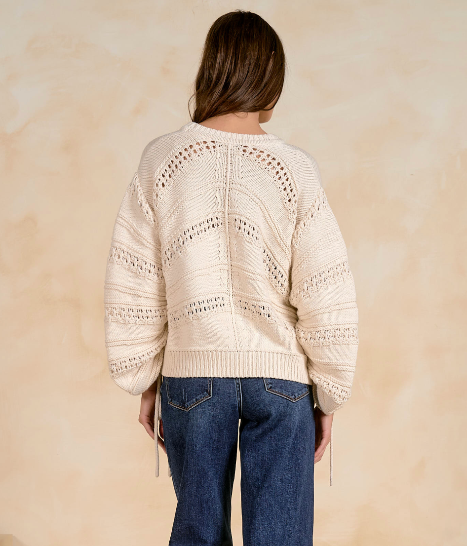 Open Knit Sweater