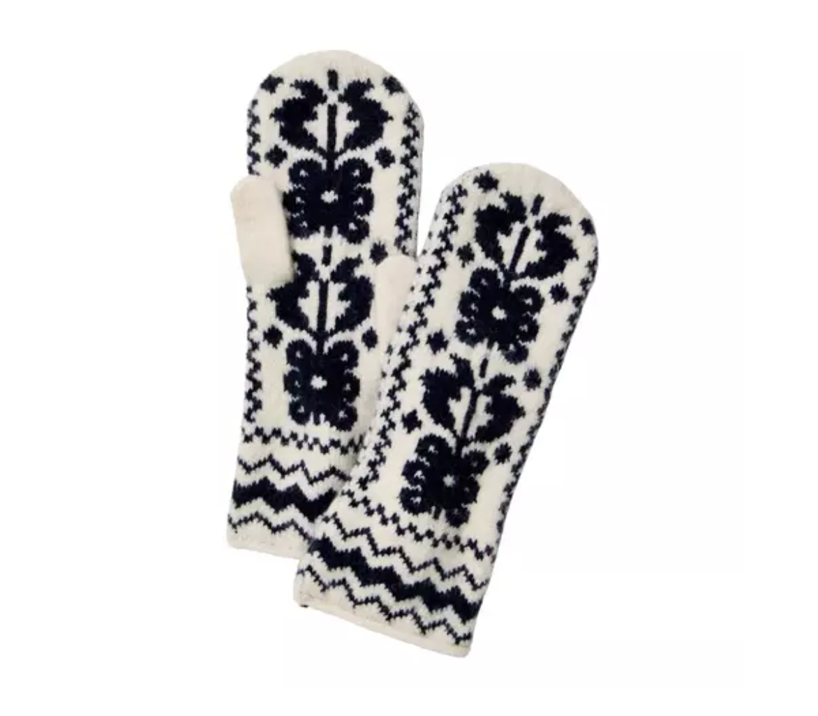 Folk Mitten