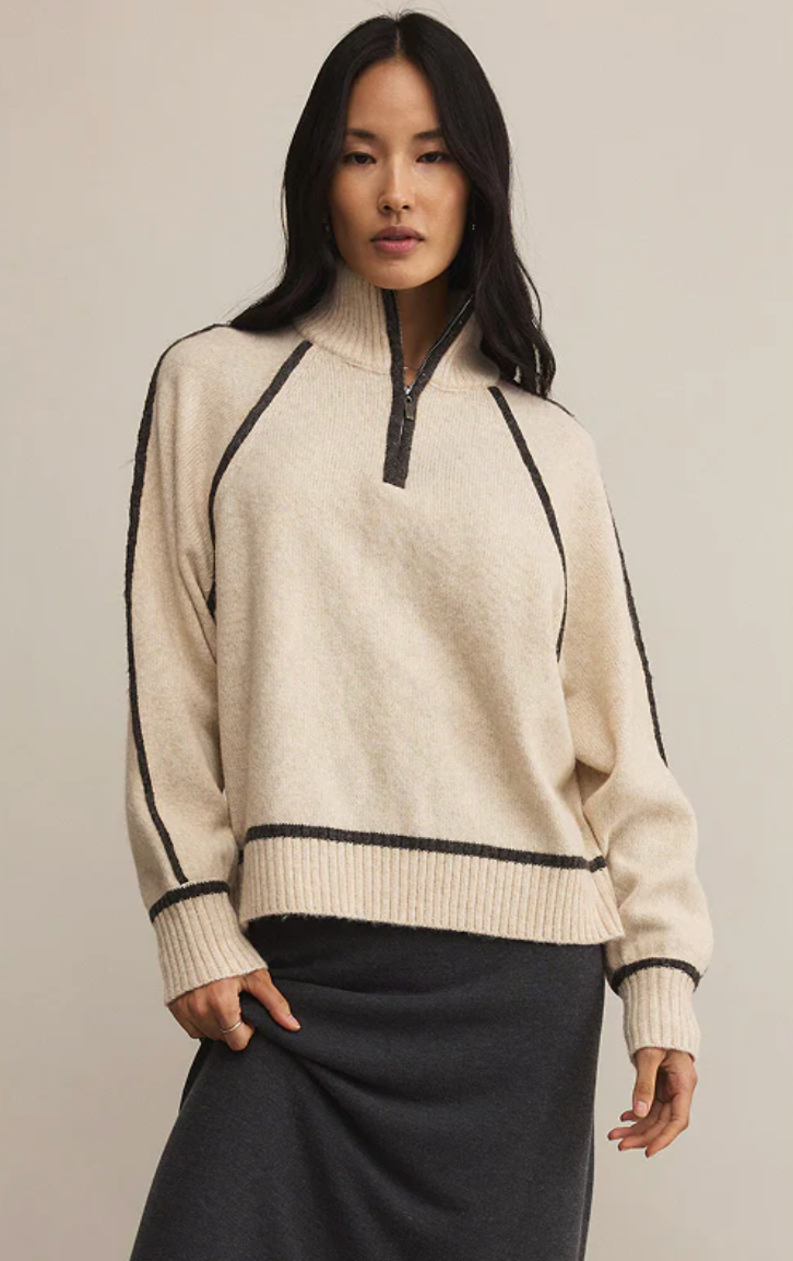 Alps Half Zip Sweater