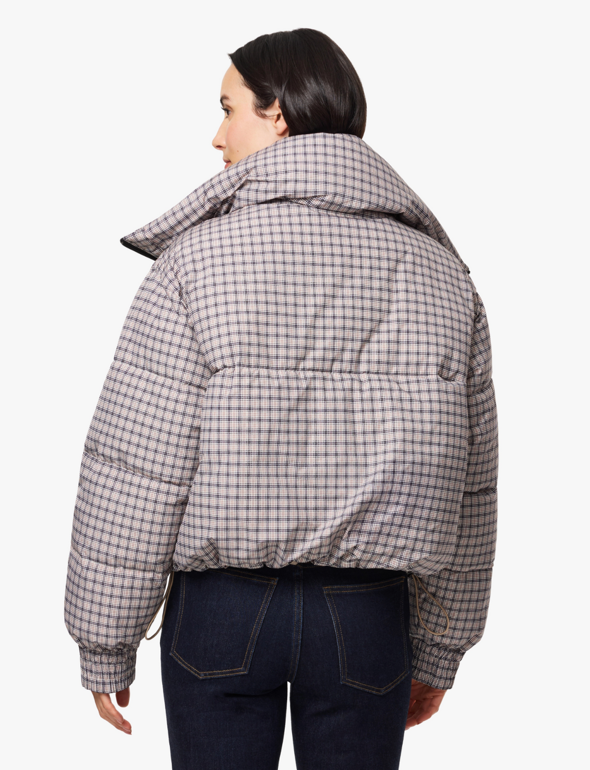 High Mock Puffer Jacket