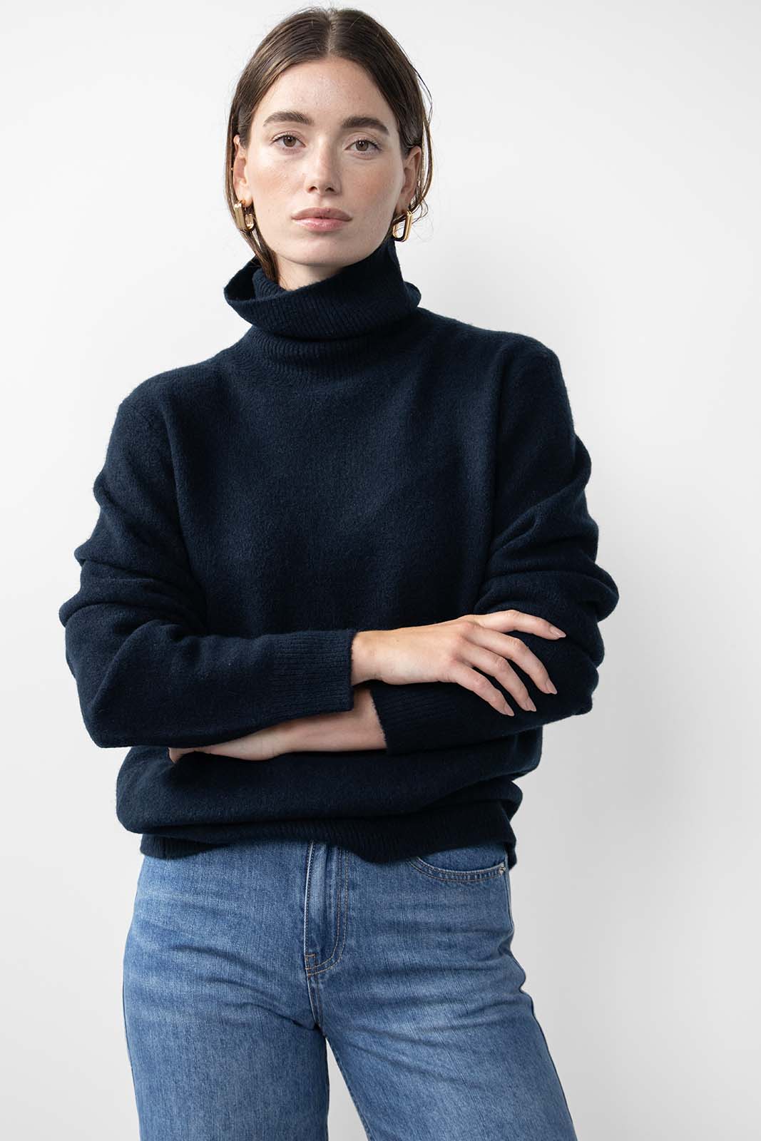 Betsie Roll Neck Pullover