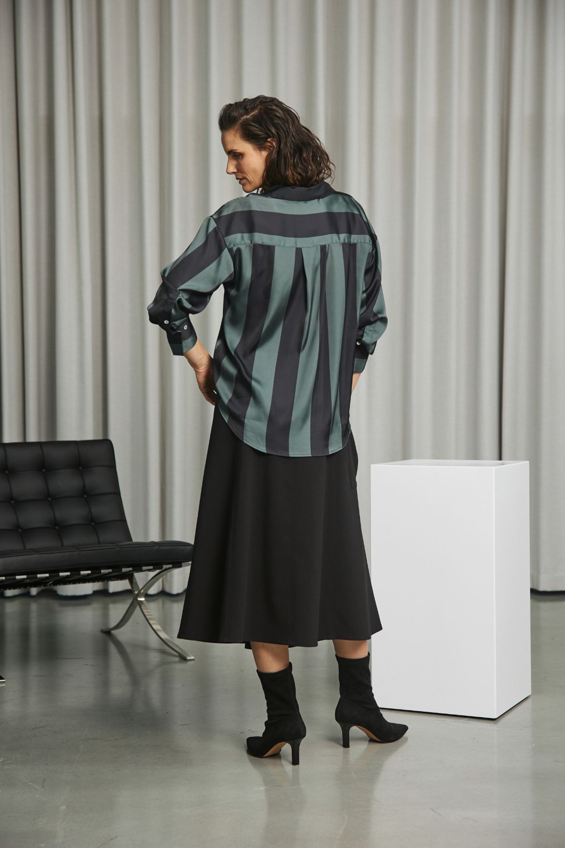 Zoe LS Striped Shirt