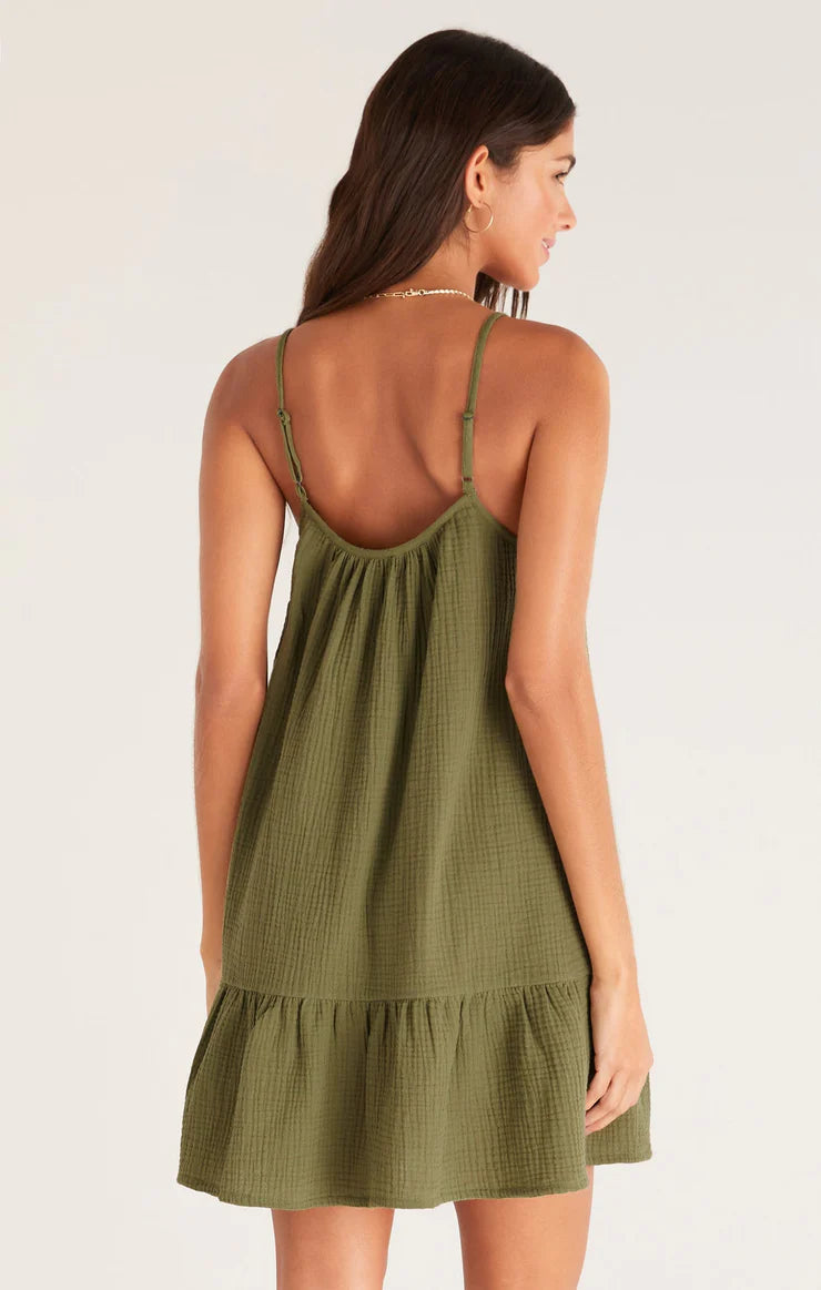 Amalia Gauze Mini Dress