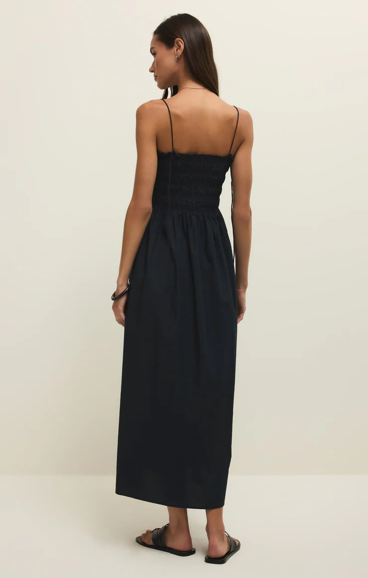 Cornelia Poplin Midi Dress