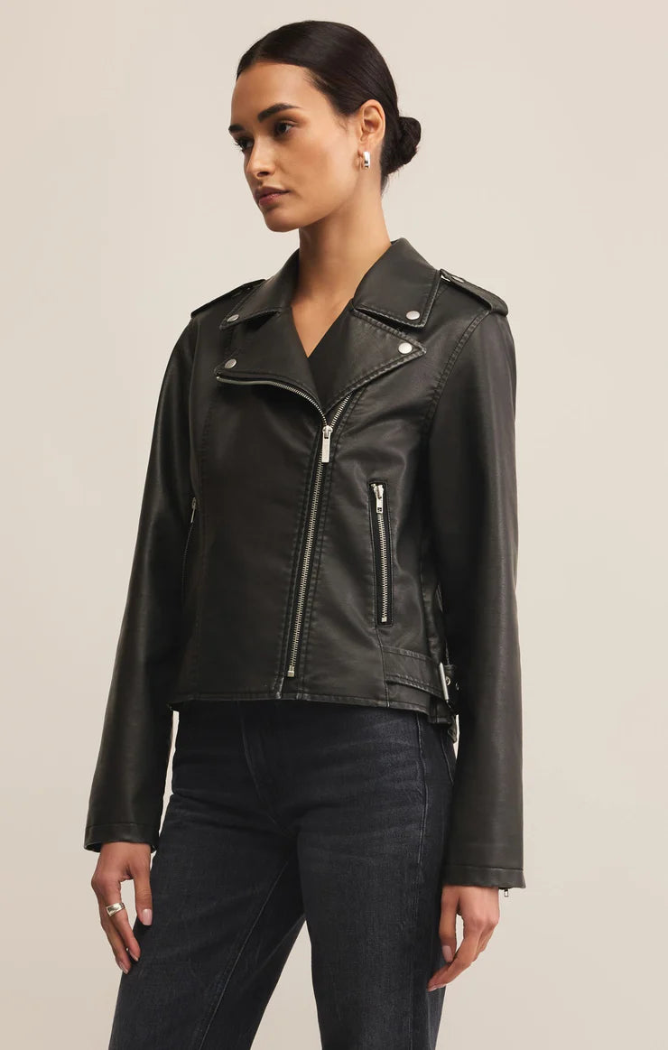 Alchemy Moto Faux Leather Jacket