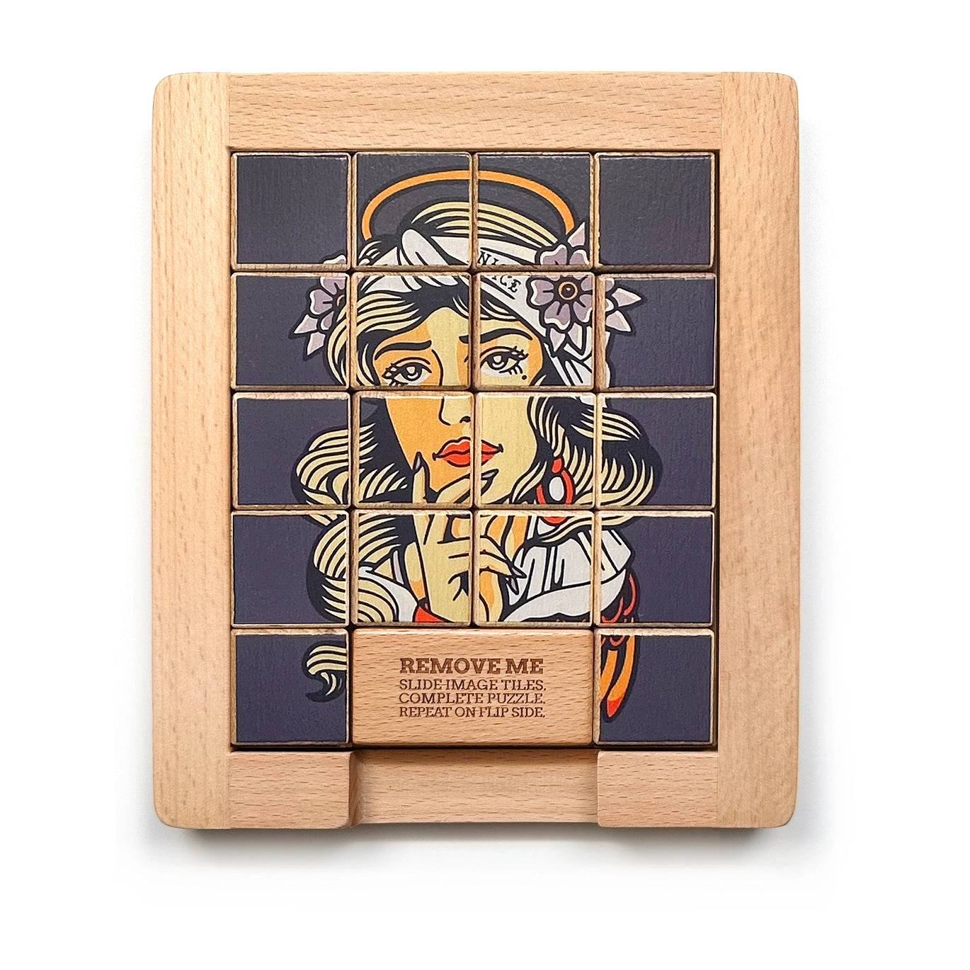 Dualities Wooden Sliding Puzzle