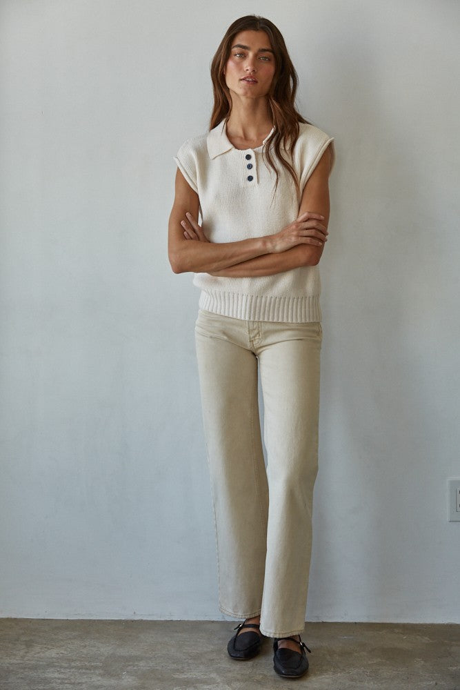 Ribbed Vest Top