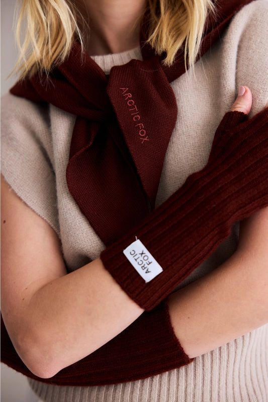 Merino Wool Triangle Scarf