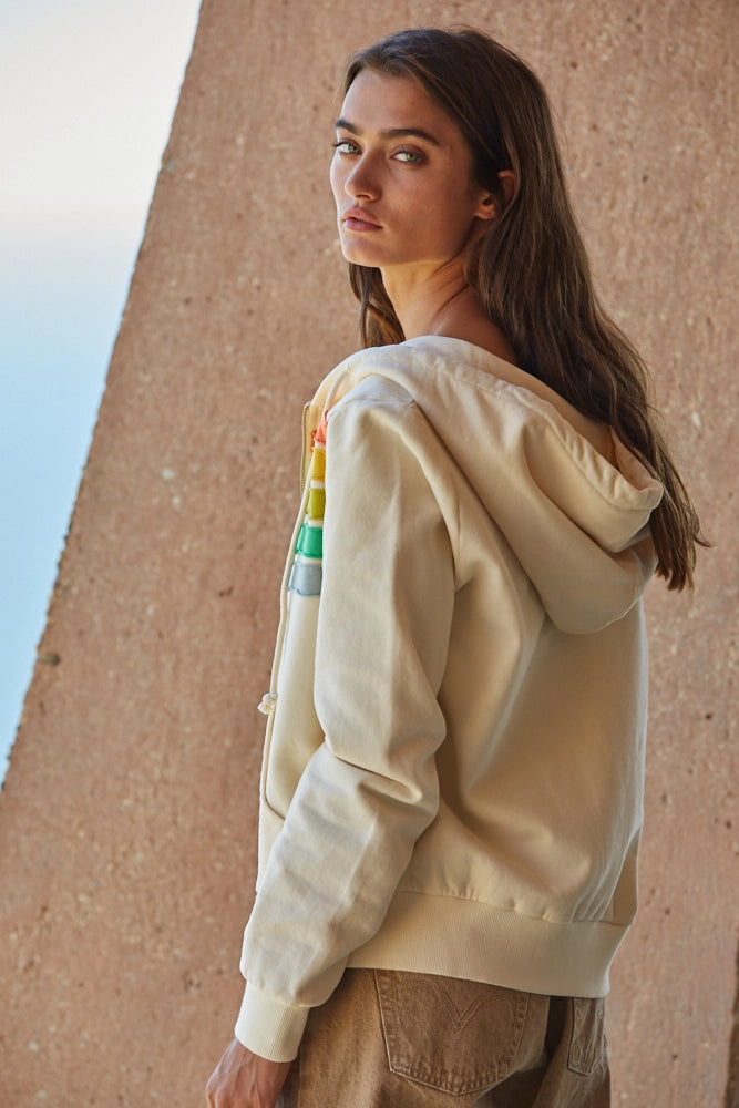 Counting Rainbows Zip Up Hoodie